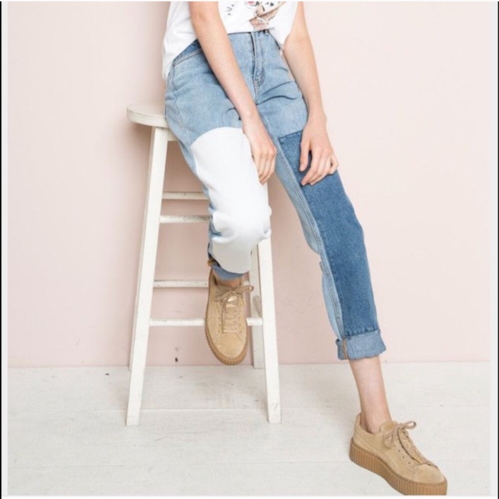 Kenzie Denim/Patch Jeans