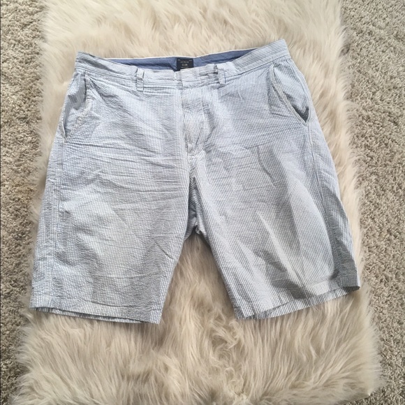 Pinstripe j crew shorts - Picture 2 of 6