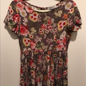 Anthropologie SAM & LAVI Floral Minidress