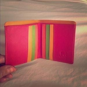 Colorful Mywalit standard billfold- Jamaican style