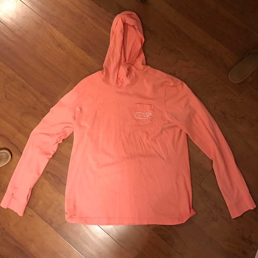 Vineyard vines hooded shirt