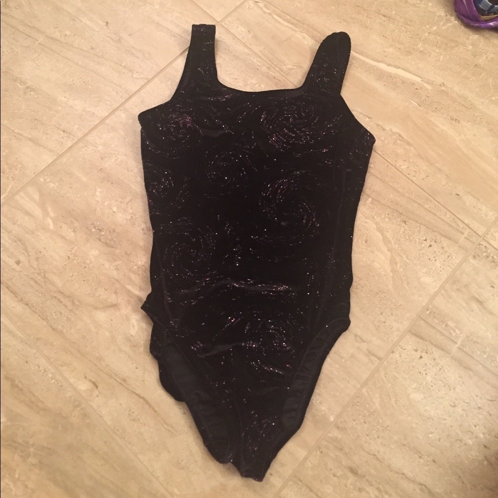 Sparkly velvet leotard! Worn once.