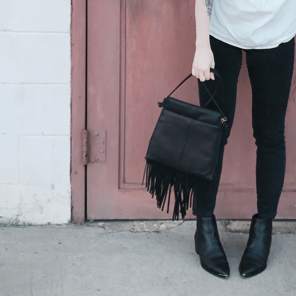 Hobo Fringe bag meadow Crossbody