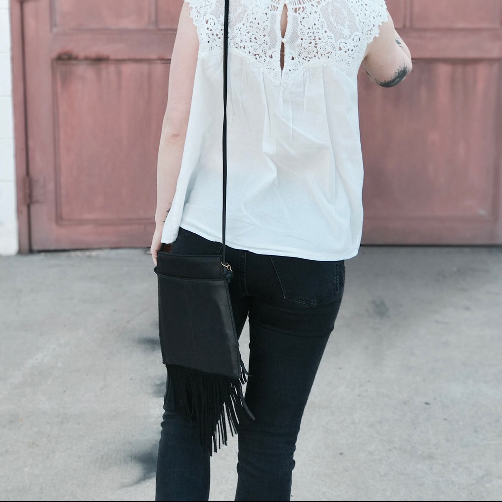 Hobo Fringe bag meadow Crossbody - Picture 3 of 3