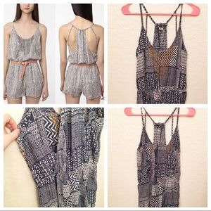 UO Ecote Romper (blue)