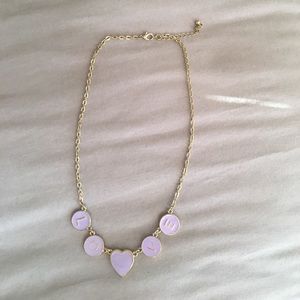 💜Small necklace with hearts💜