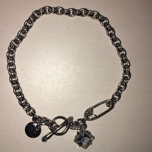 Juicy Couture thin silver bracelet