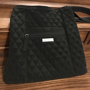 Black Vera Bradley Crossbody Purse