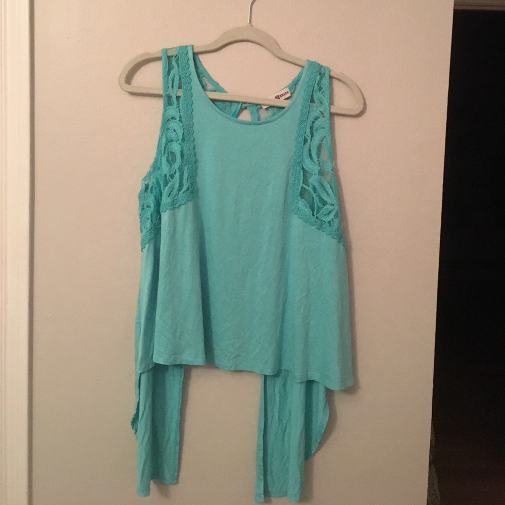 Altered State Lace Open Back Shirt
