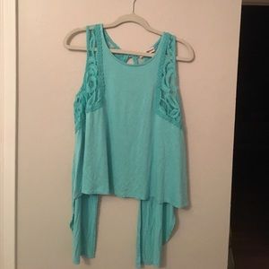 Altered State Lace Open Back Shirt