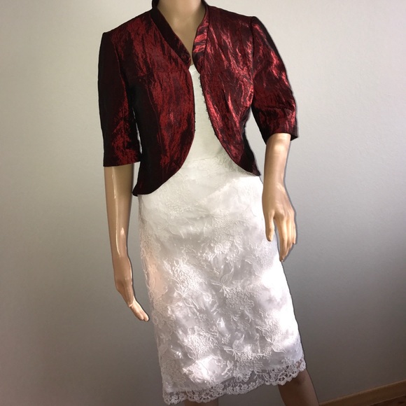 Metallic Red jacket size M - Picture 2 of 4