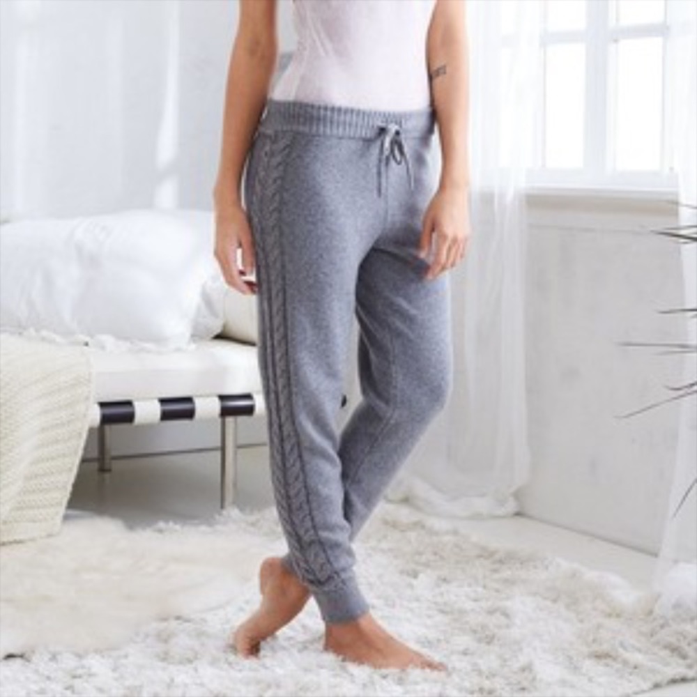 aerie cable sweater jogger