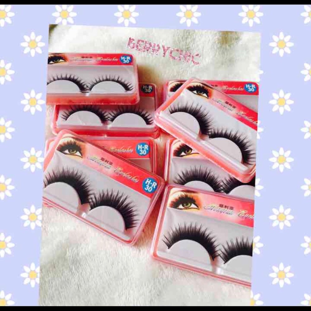 Sexy Thick Full Black EyeLashes - Picture 1 of 1