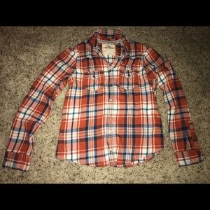 SOLD - Hollister Plaid Shirt