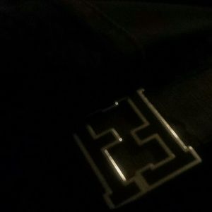 Black Fendi belt