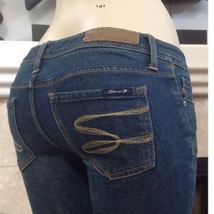 SEVEN7 WOMEN'S CROPPED JEANS SIZE 27  (308)