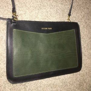 Sylvan Park "Griffith" Crossbody Black/Green