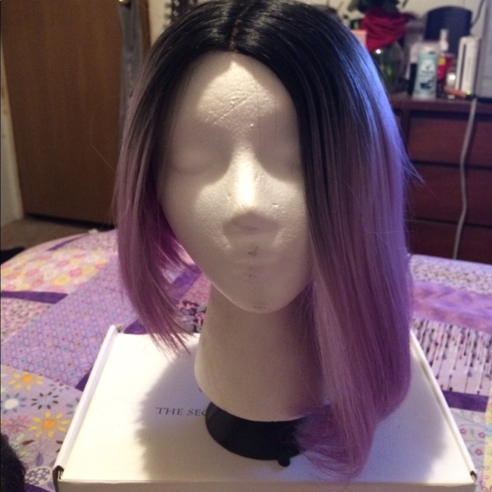 Purple ombré wig 💜💜💜