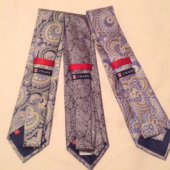 Assorted Chaps paisley ties - Picture 2 of 2