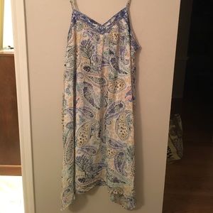 Lucky Brand Handkerchief Hem Sundress