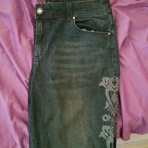 Platinum Chicos Dark Wash Jeans
