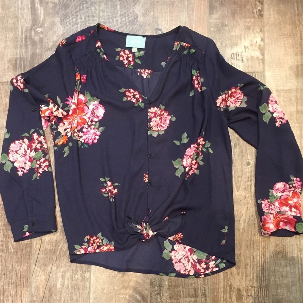 Skies Are Blue Blouse