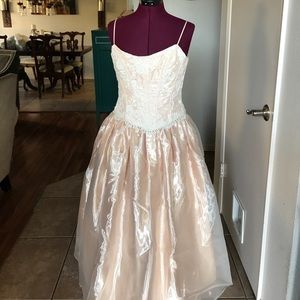 Caché corset style gown