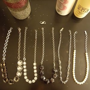 Lia Sophia Infiniti Necklace Set