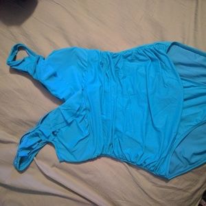 Aqua Ralph Lauren one piece swimsuit
