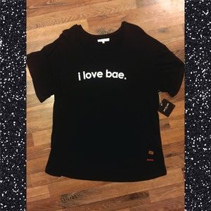 Peace Love World I Love Bae