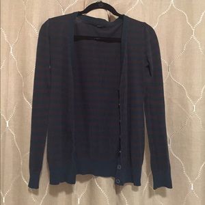 Casual Striped Cardigan