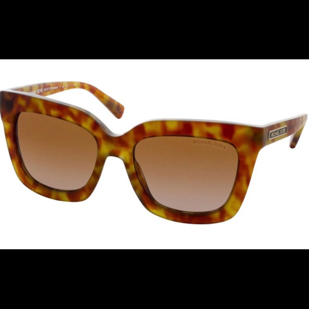 Michael Kors Havana Square Women's Sunglasses