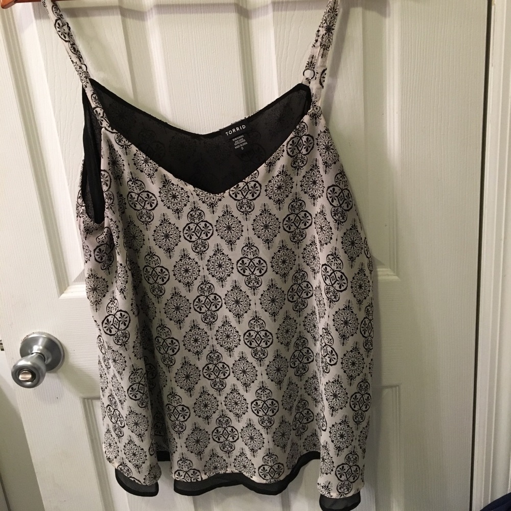 Torrid size 0 flowing blouse
