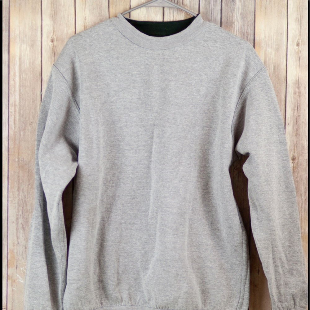 Reversible sweatshirt