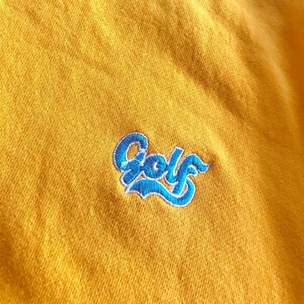 Mustard Golf Wang Sweatshirt/Sweatpant Set