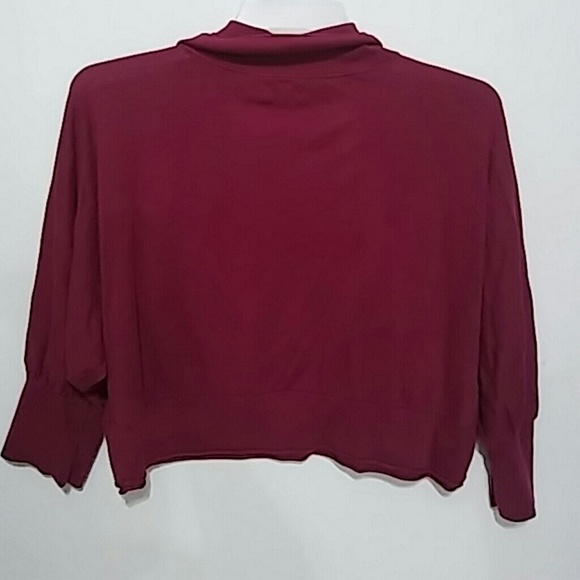 ELLE Purple Balero Women Jacket Size XL - Picture 4 of 4