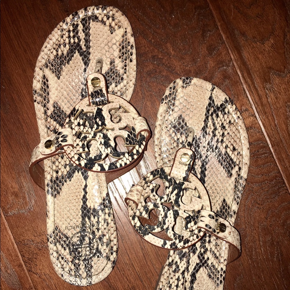 Tory Burch Miller Sandal - Snakeskin
