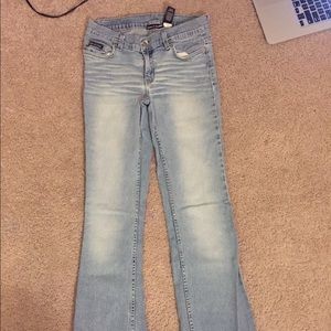 Light blue jeans