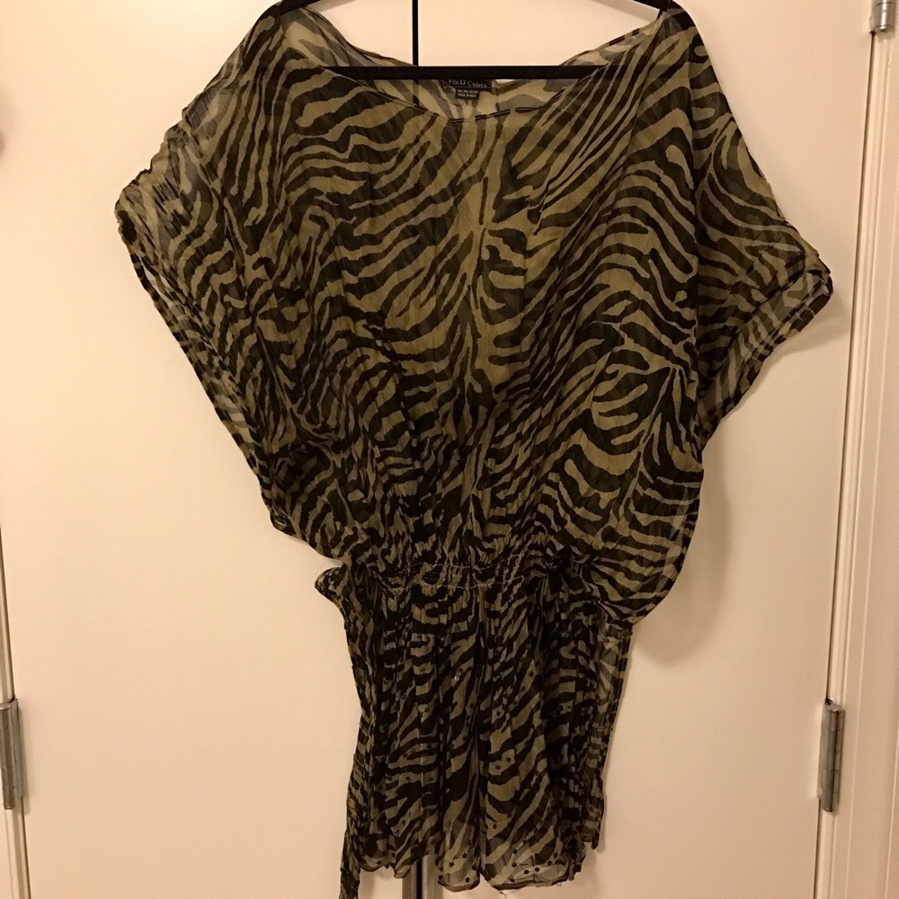 Animal Print Cover-up