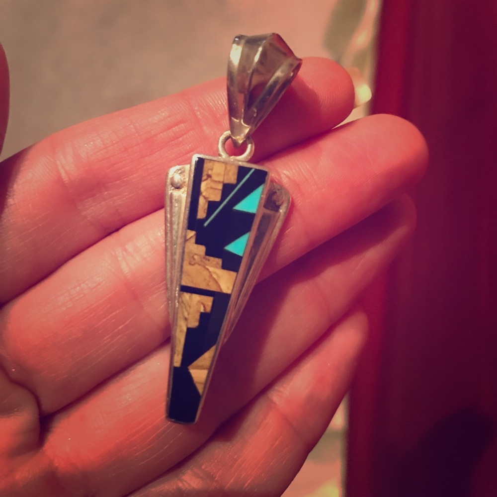 Native American Inspired Pendant - image 1