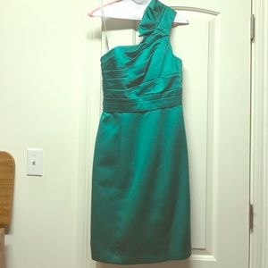 Alfred Angelo teal dress