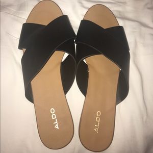 Black sandals