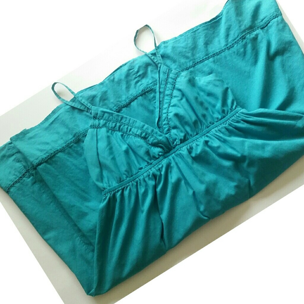 Green Cotton Sundress