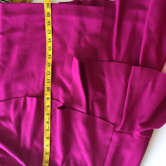 COS HOT PINK / MAGENTA SKIRT W/GEOMETRIC PLEATS - Picture 8 of 8