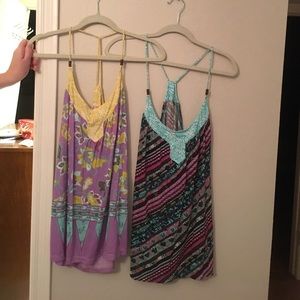 2 Lucy Adorable Strappy Tops