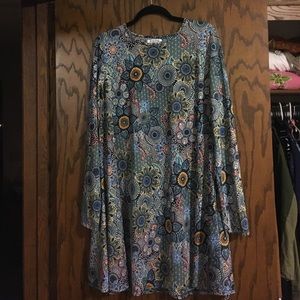 Glamorous Printed Swing Dress