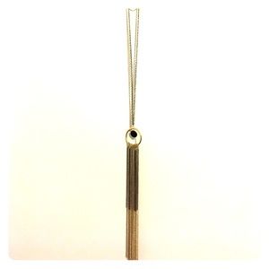 Boho chain tassle necklace