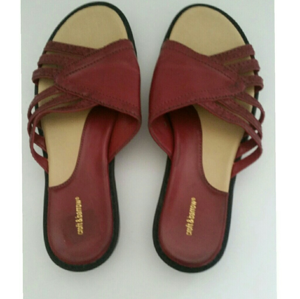 Croft & Barrow brown slides