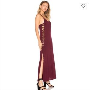 Cleobella Uma Maxi Dress in Plum