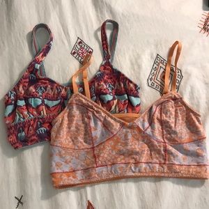 Free people bralettes